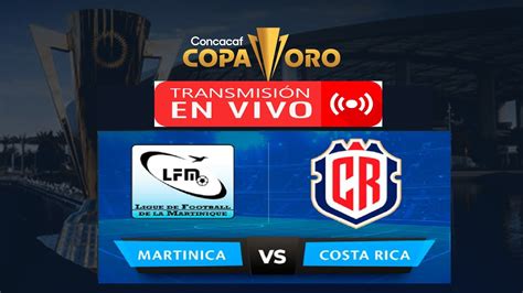 Costa Rica gana 6-4 a Martinica, en un encuentro correspondiente a la Copa Oro, iniciando el encuentro con todo, pero los errores de Martinica marcaron la diferencia, además del arbitraje. 20:51 ...